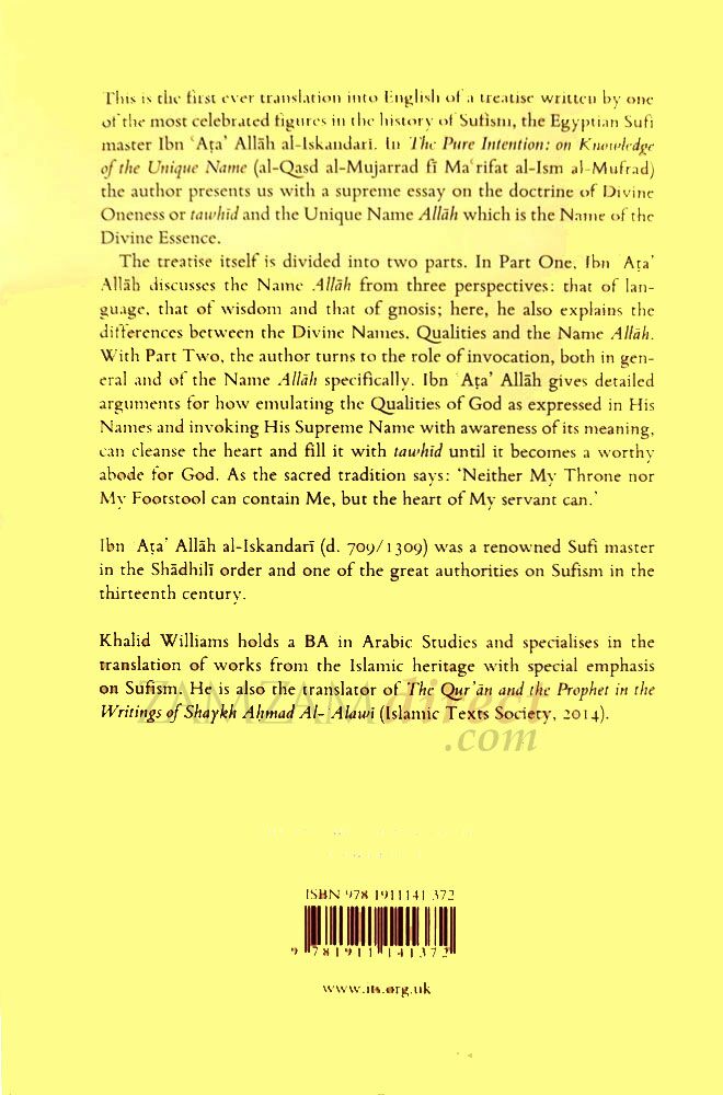 The Pure Intention on Knowledge of The Unique Name-2